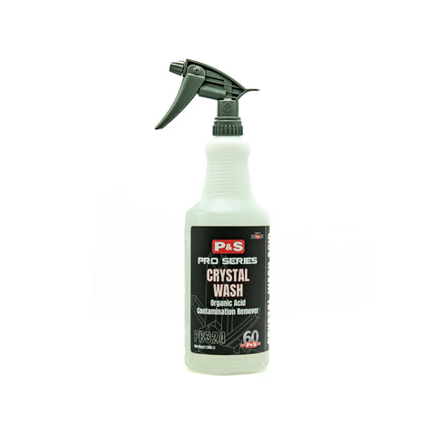 P&S Crystal Wash 32oz - A general strength, industrial fallout remover designed for safe and easy, application and removal.