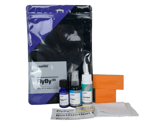 CarPro FlyBy30 Windshield Coating 20ml Full Kit