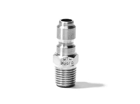 MTM Hydro Stainless Steel 3/8" QC Male Plug